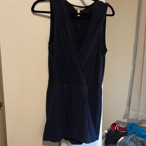 BCBG Navy Romper